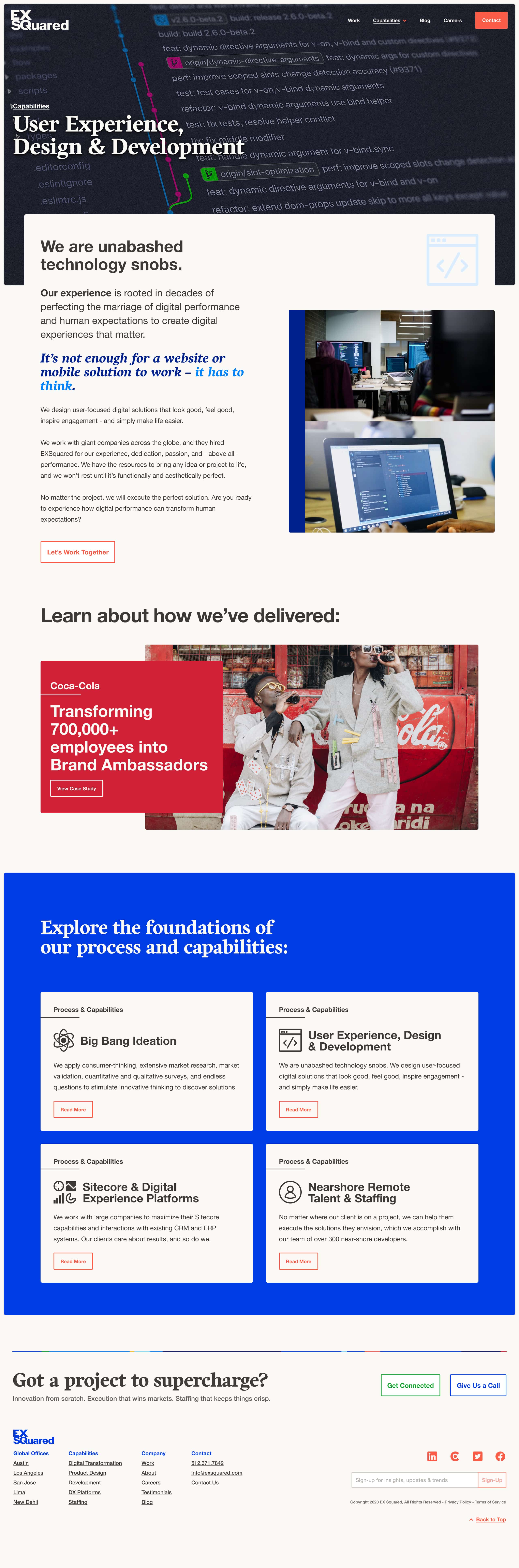 Experience Design Development