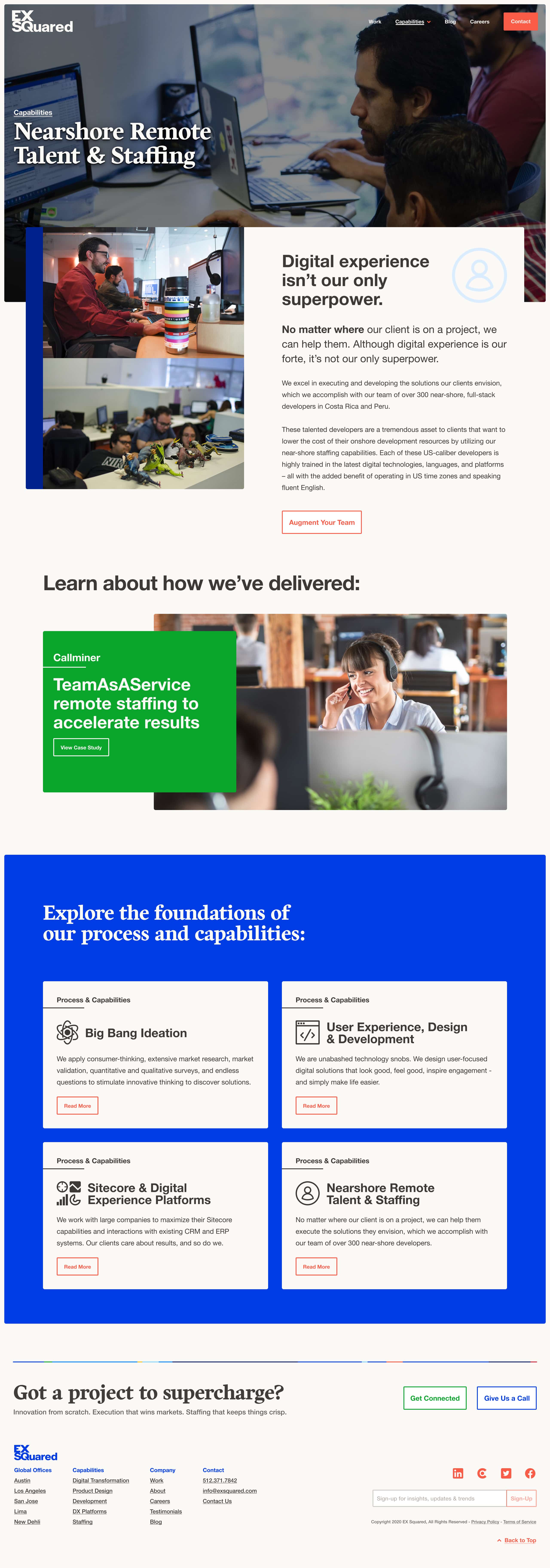 Nearshore Remote Talent Staffing
