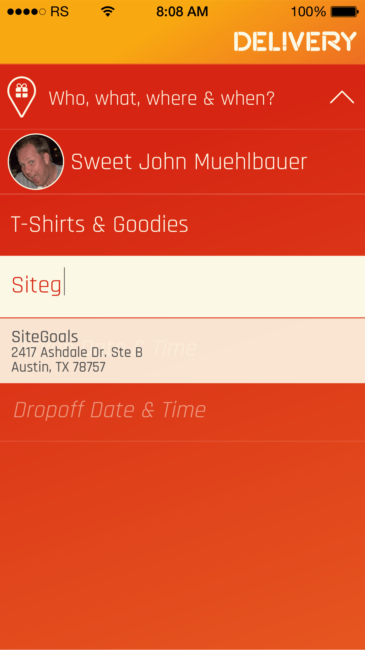 Delivery Details