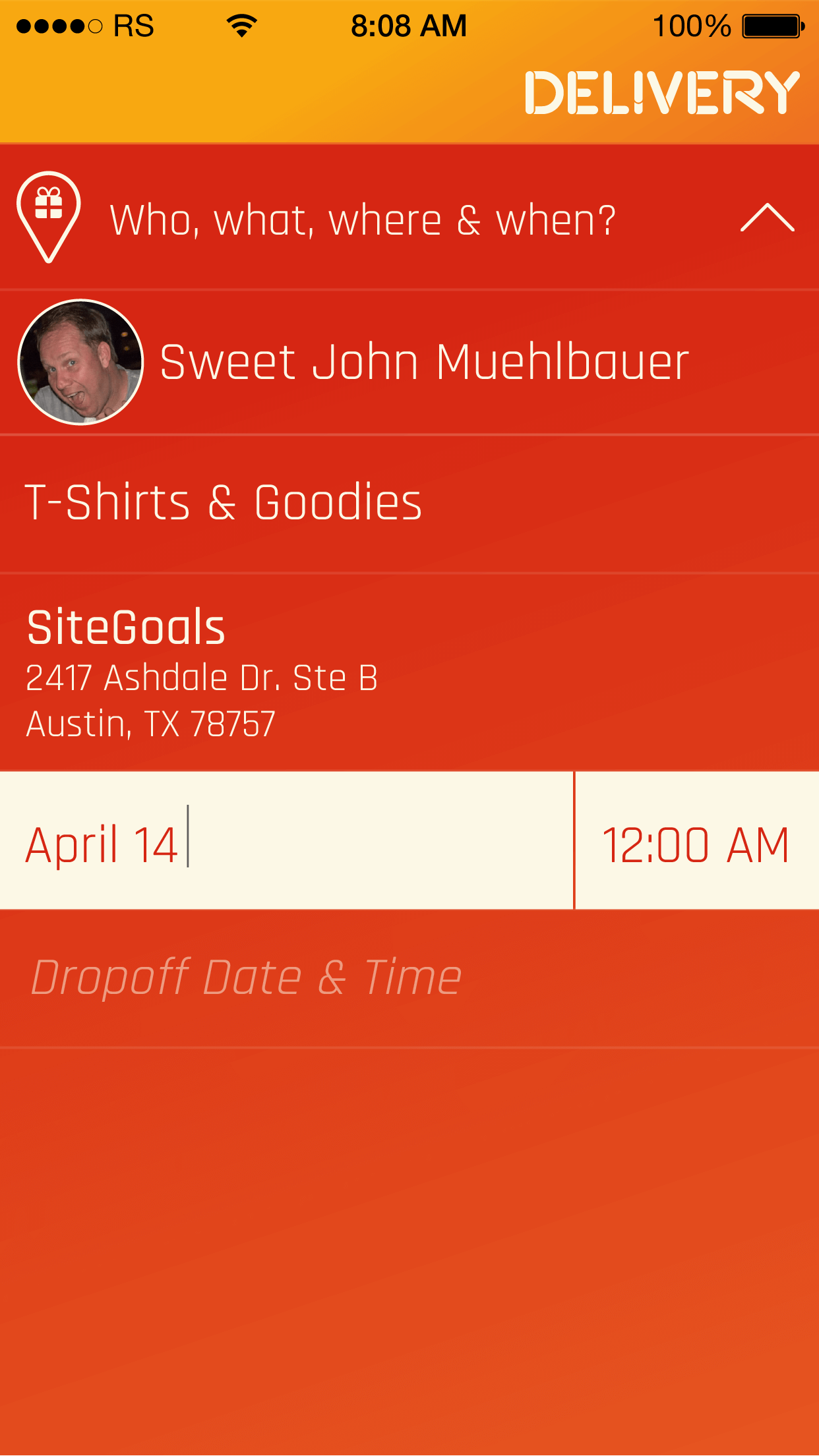 Delivery Date