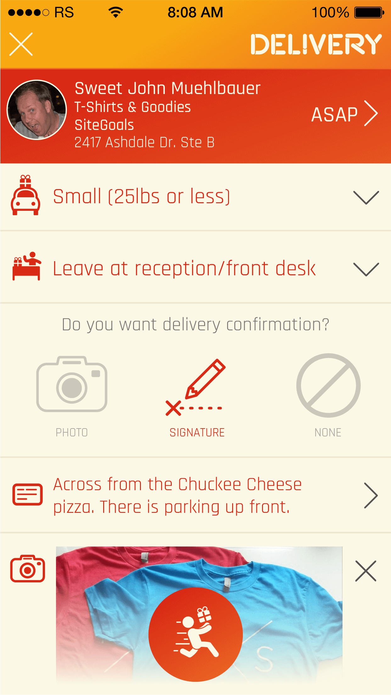 Delivery Details Defined